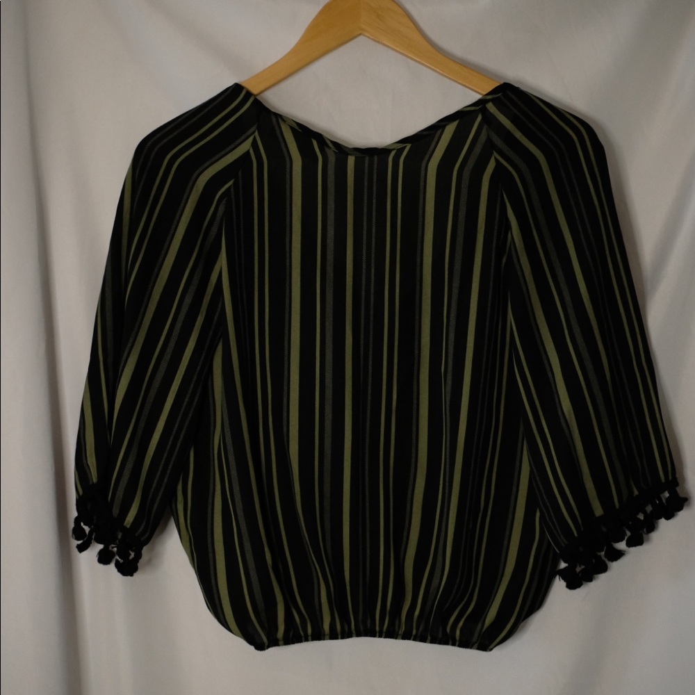 Lavender Field size small sheer top